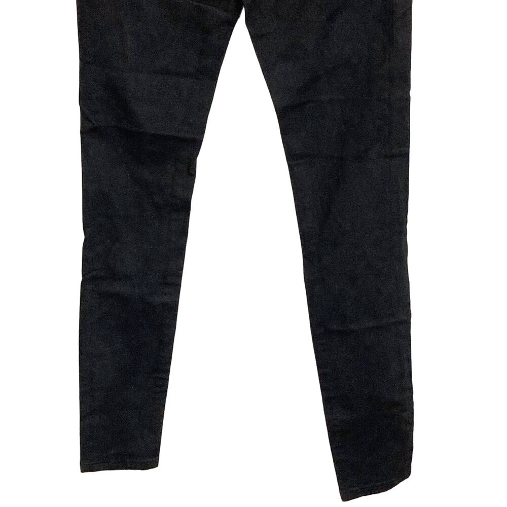 KanCan Jeans Ripped Shredded Skinny Women's Size 3/25 High Rise Waist Black NWT - Picture 6 of 16